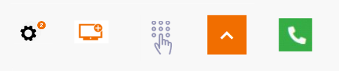 screenshot showing icons and graphics with insufficient contrast